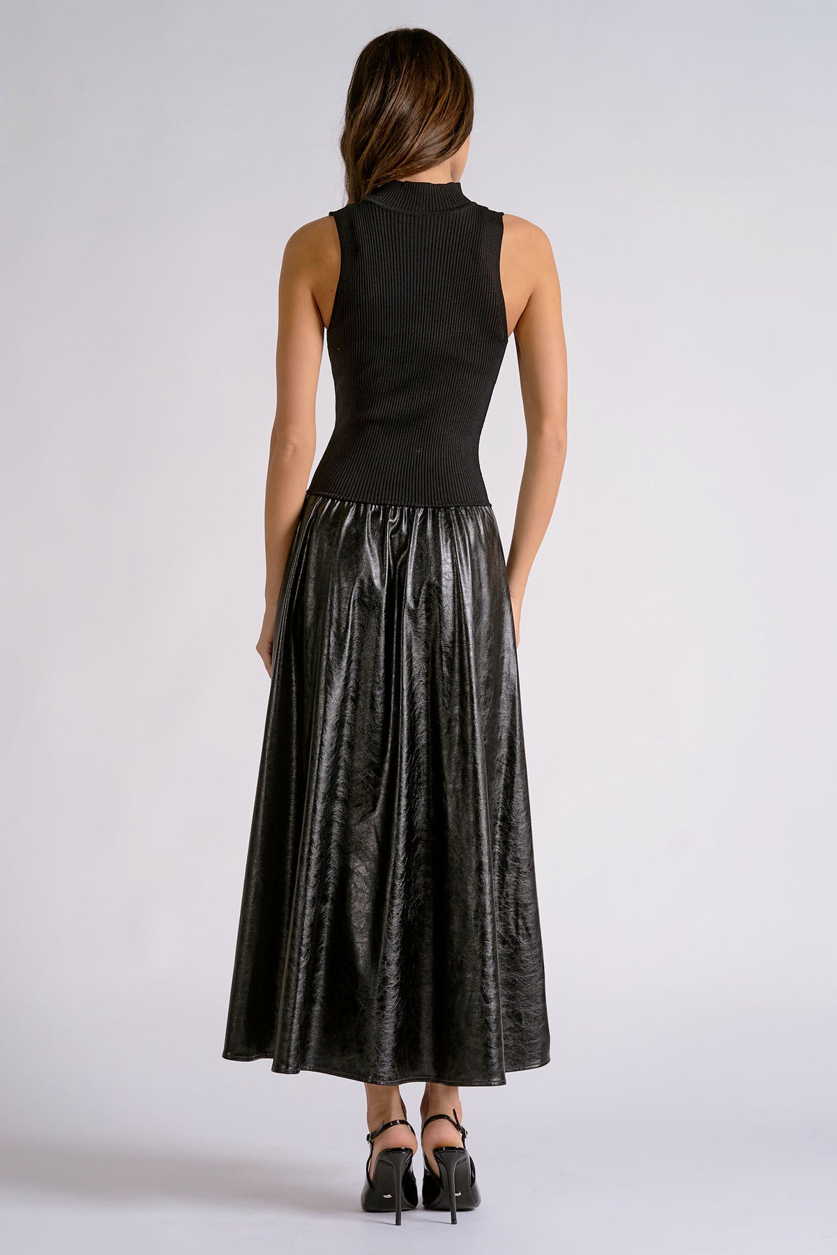 Frankie Contrast Midi Dress