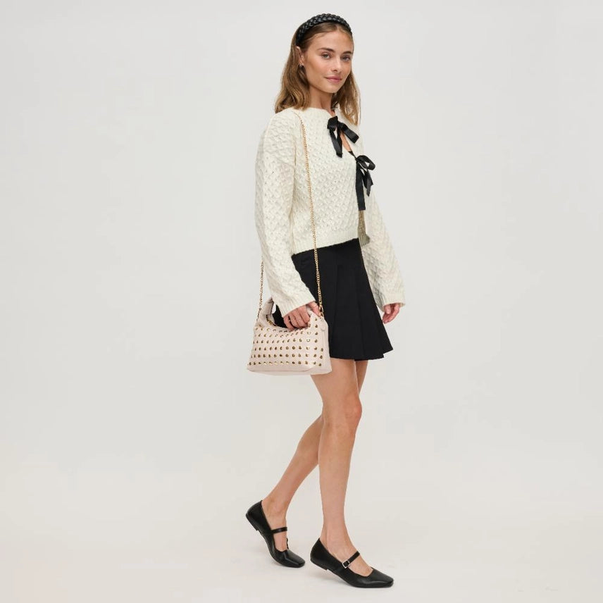 Beckette Studded Crossbody