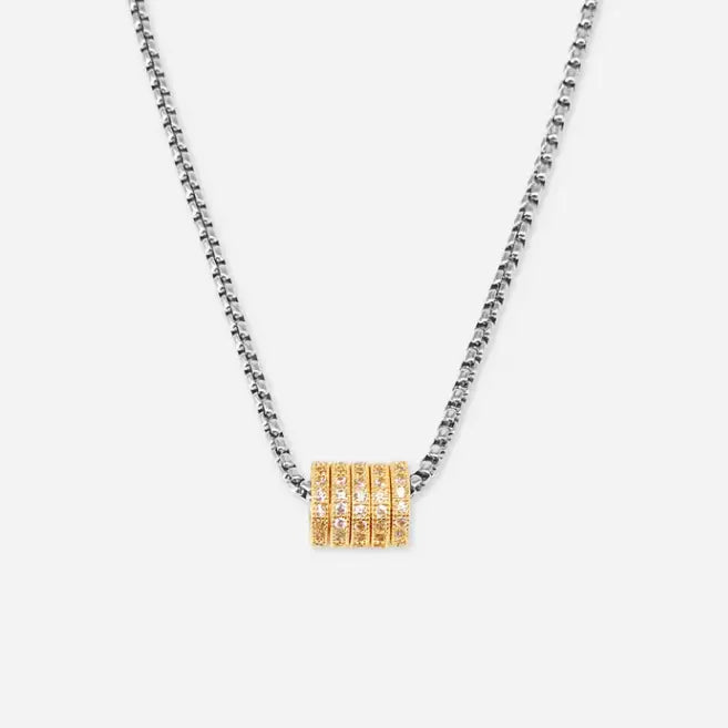 5 Ring Necklace
