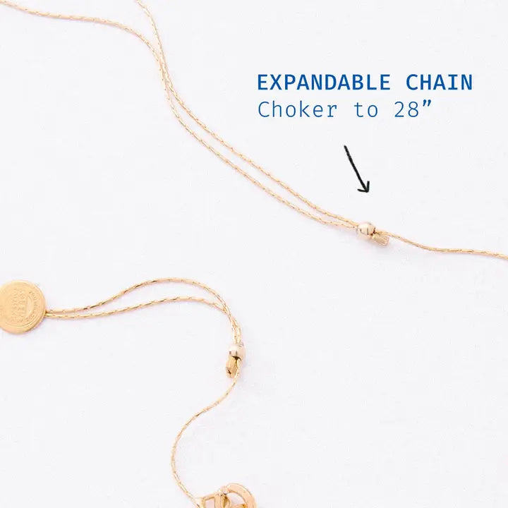 Amazing Grace Expandable Chain Necklace