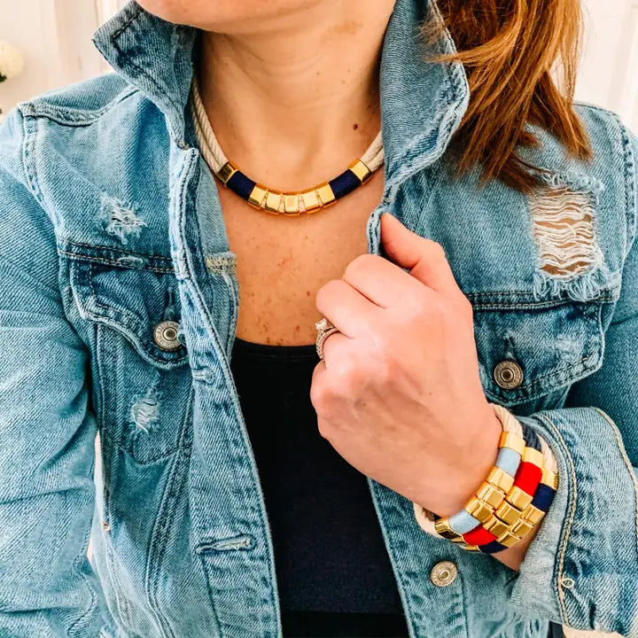 Beech Nautical Rope Necklace