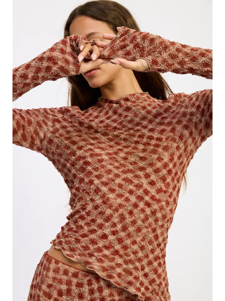 Brix Asymmetrical Smock Top