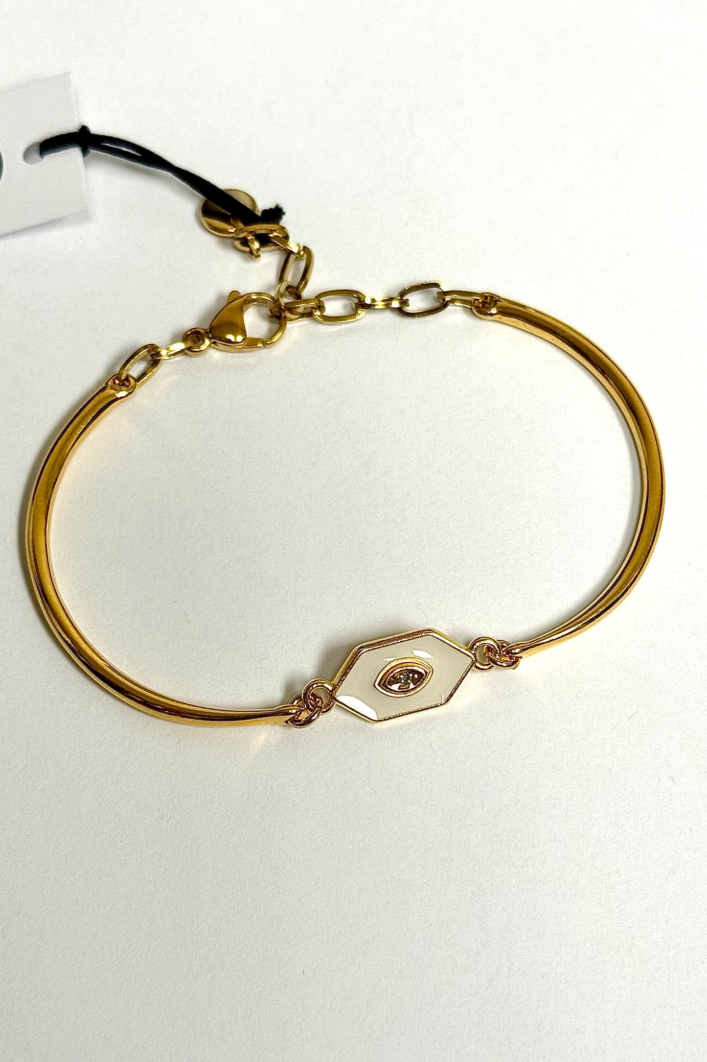Evil Eye Pearl Bracelet