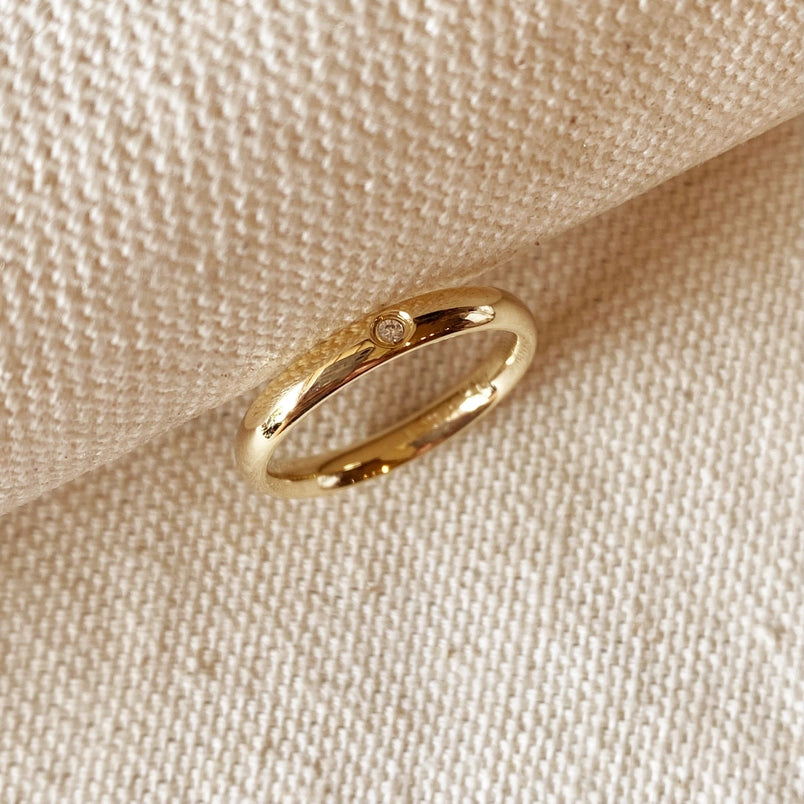 Peek A Boo Band Ring