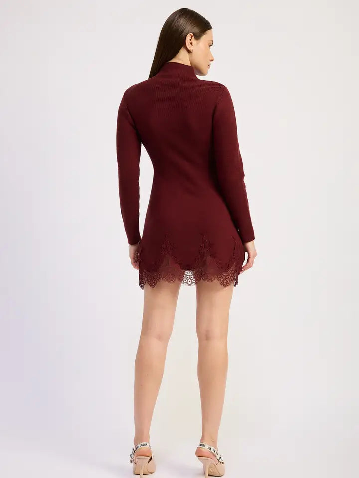Crawford Knit Mini Dress