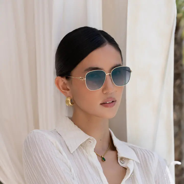 Lea Round Sunglasses