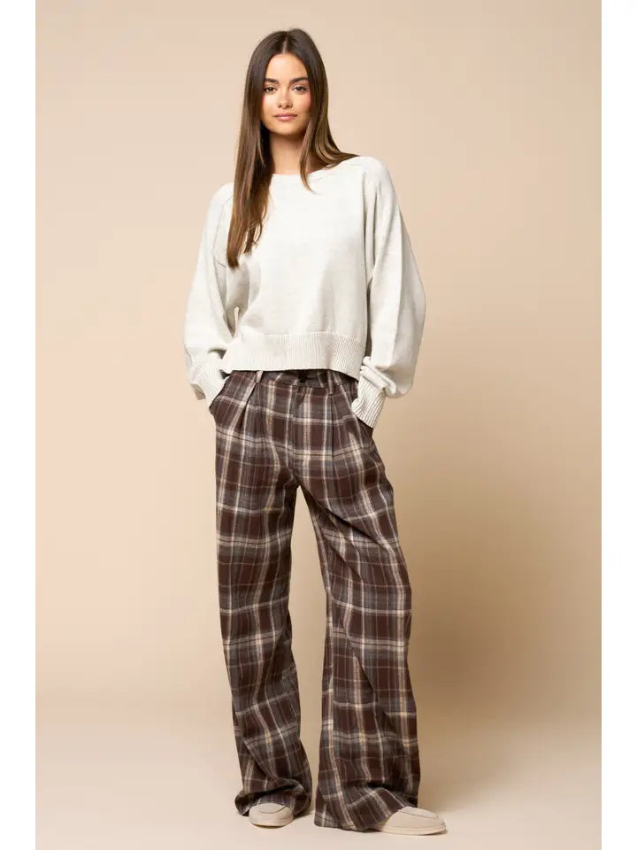 Grady Plaid Pants