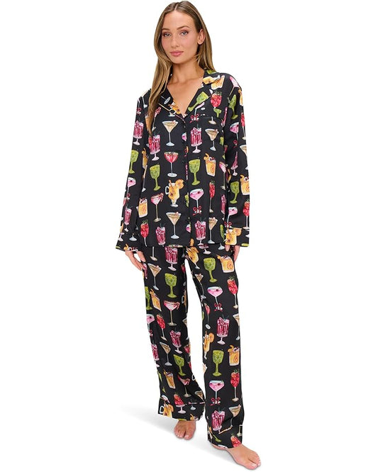 Holiday Cocktails Classic PJ Set
