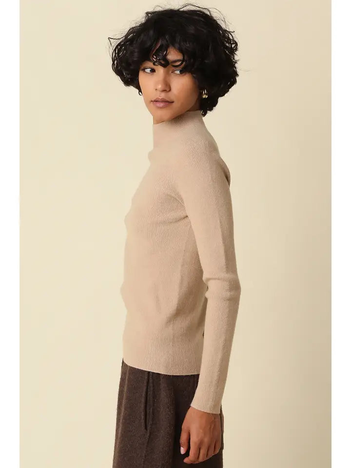 Romy Mock Neck Sweater
