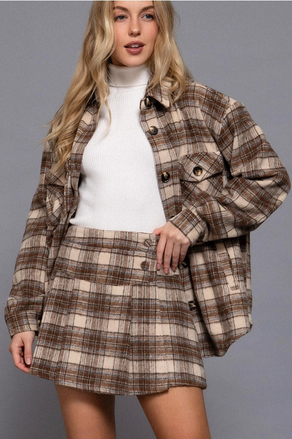 The Northwood Plaid Skirt