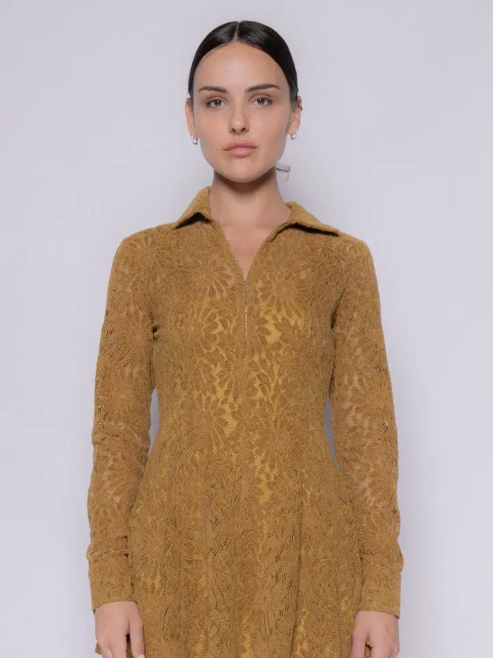 Retro Floral Lace Mini