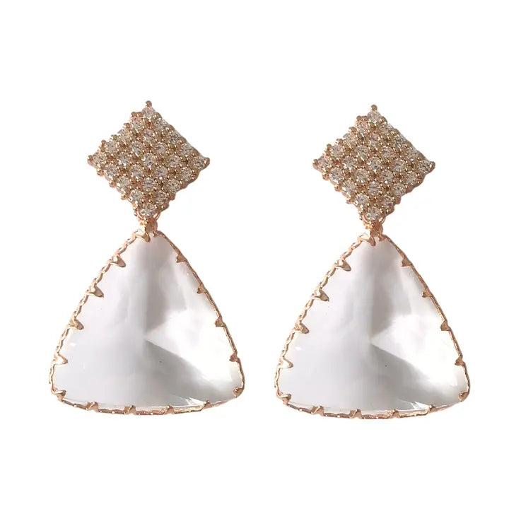 Crystal Drop Earrings