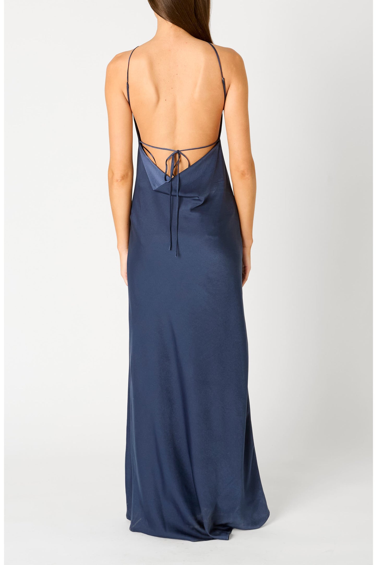 Kelton Halter Satin Dress