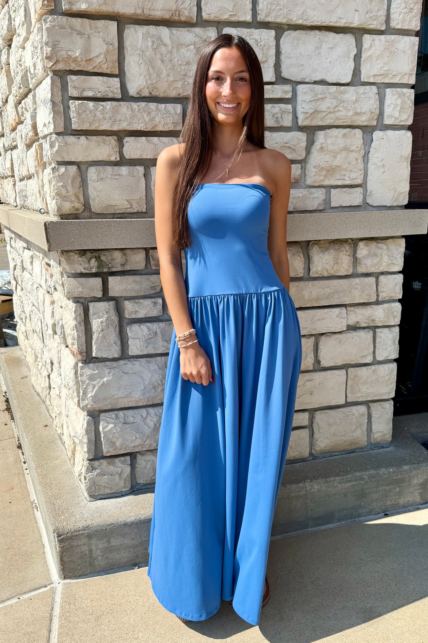 Tube Low Waist Dress