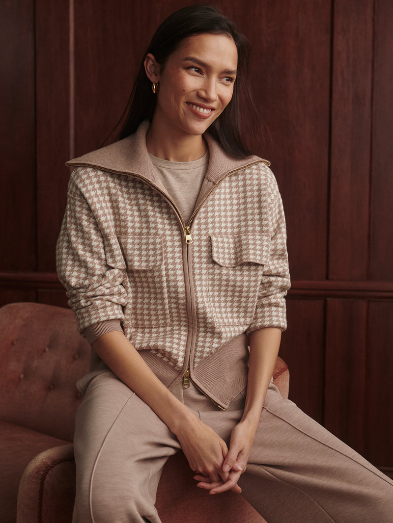 Ablett Jacquard Knit Jacket