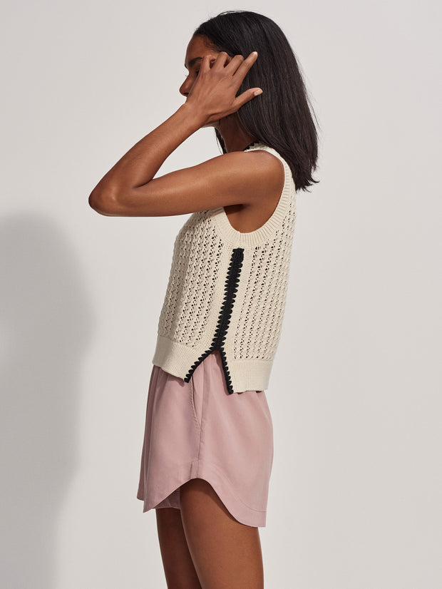 Delaney Knit Vest Birch