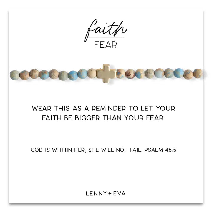 Faith Over Fear Bracelet