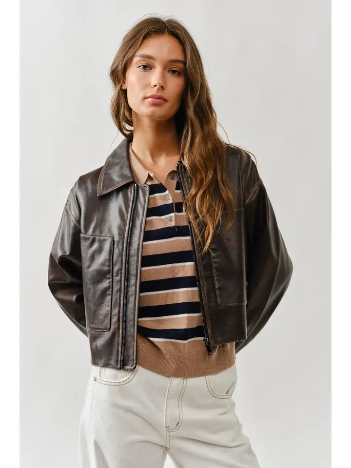 Vintage Leather Jacket