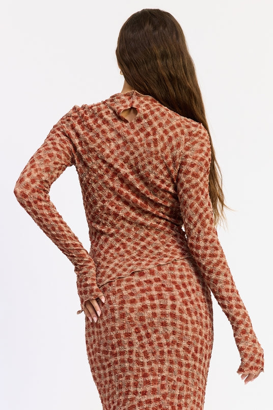 Brix Asymmetrical Smock Top