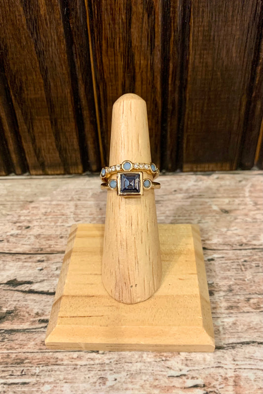 Baby Blue Stacking Ring
