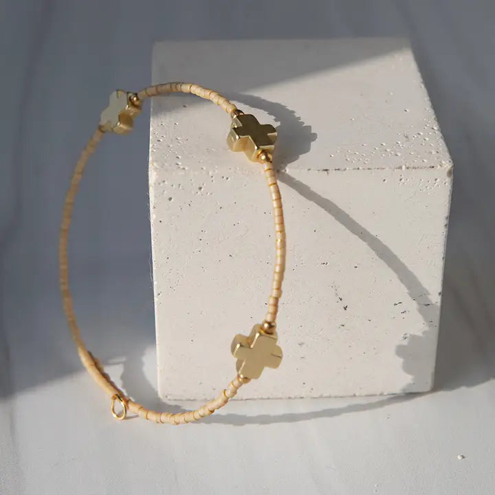 Faithful Cross Bangle