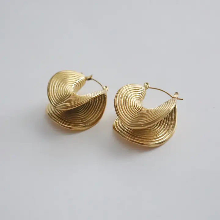 Diva Folded Hoops