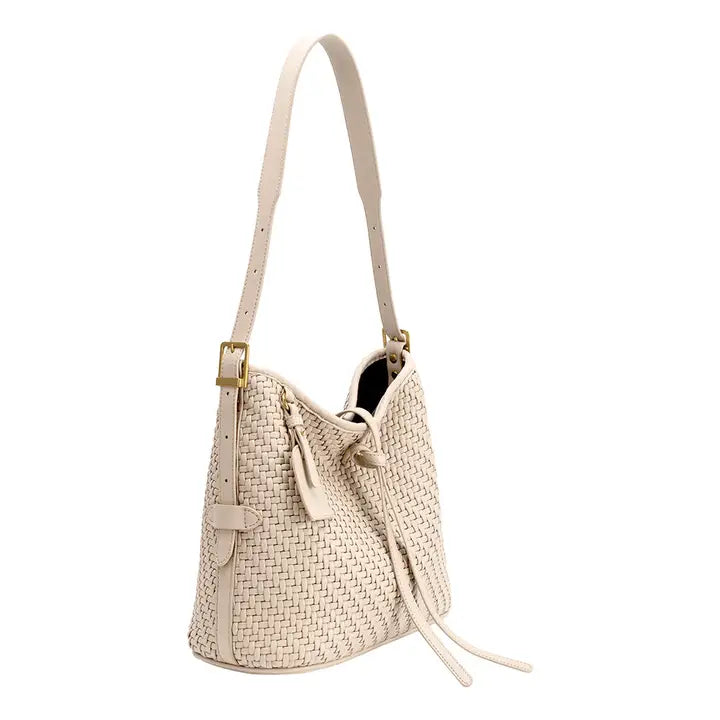 Thalia Woven Tote Bag