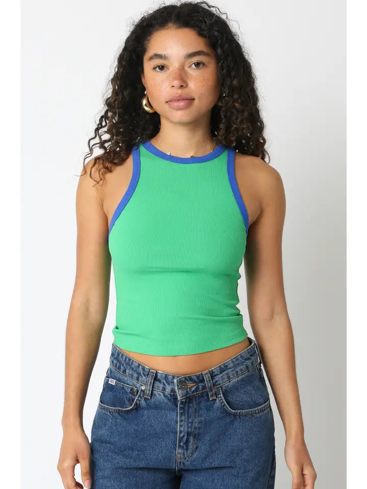 Hana Contrast Tank