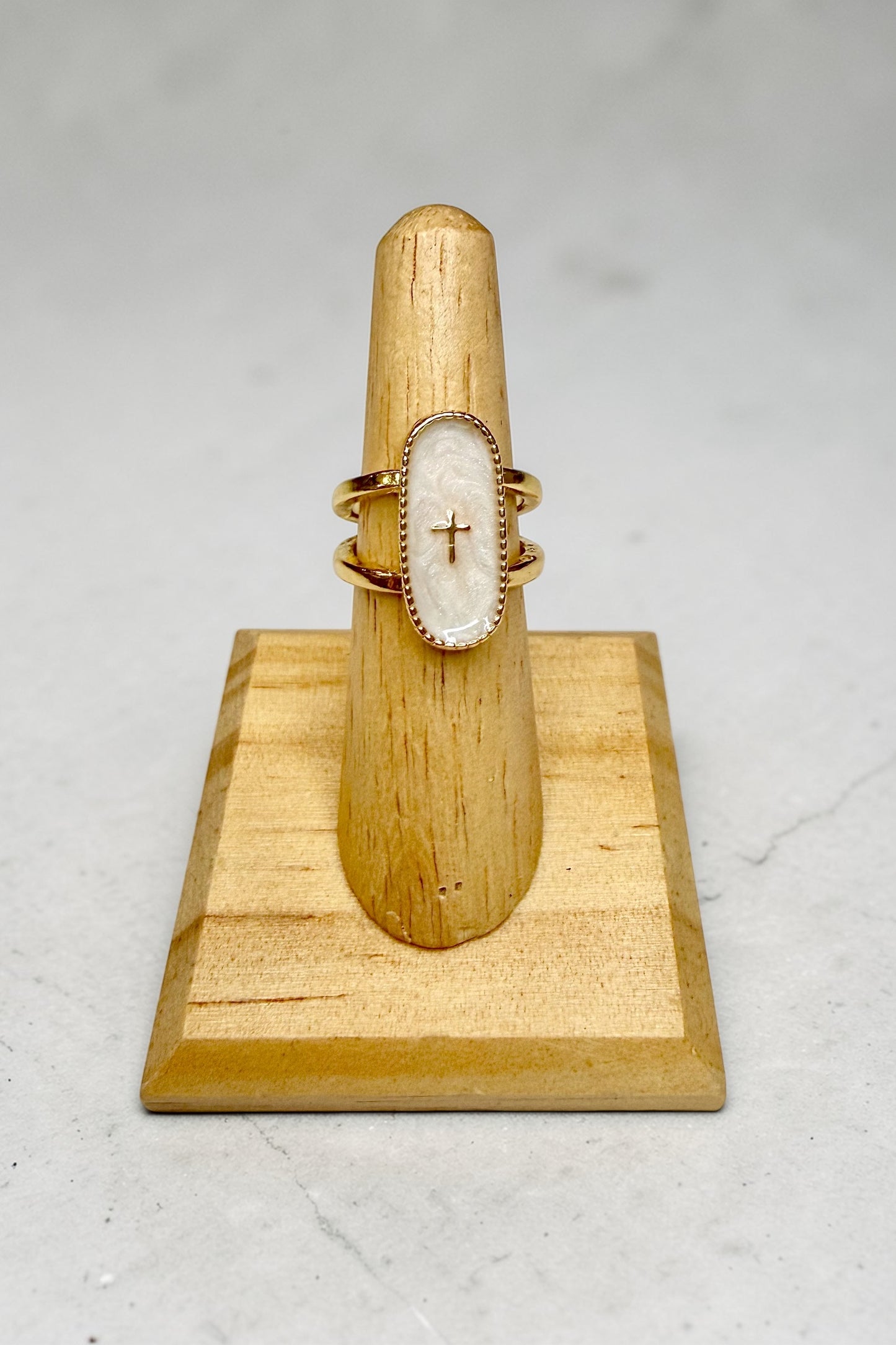 Heirloom Cross Ring