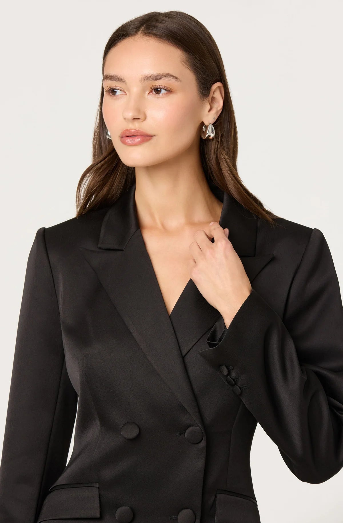Breonna Feather Blazer Dress