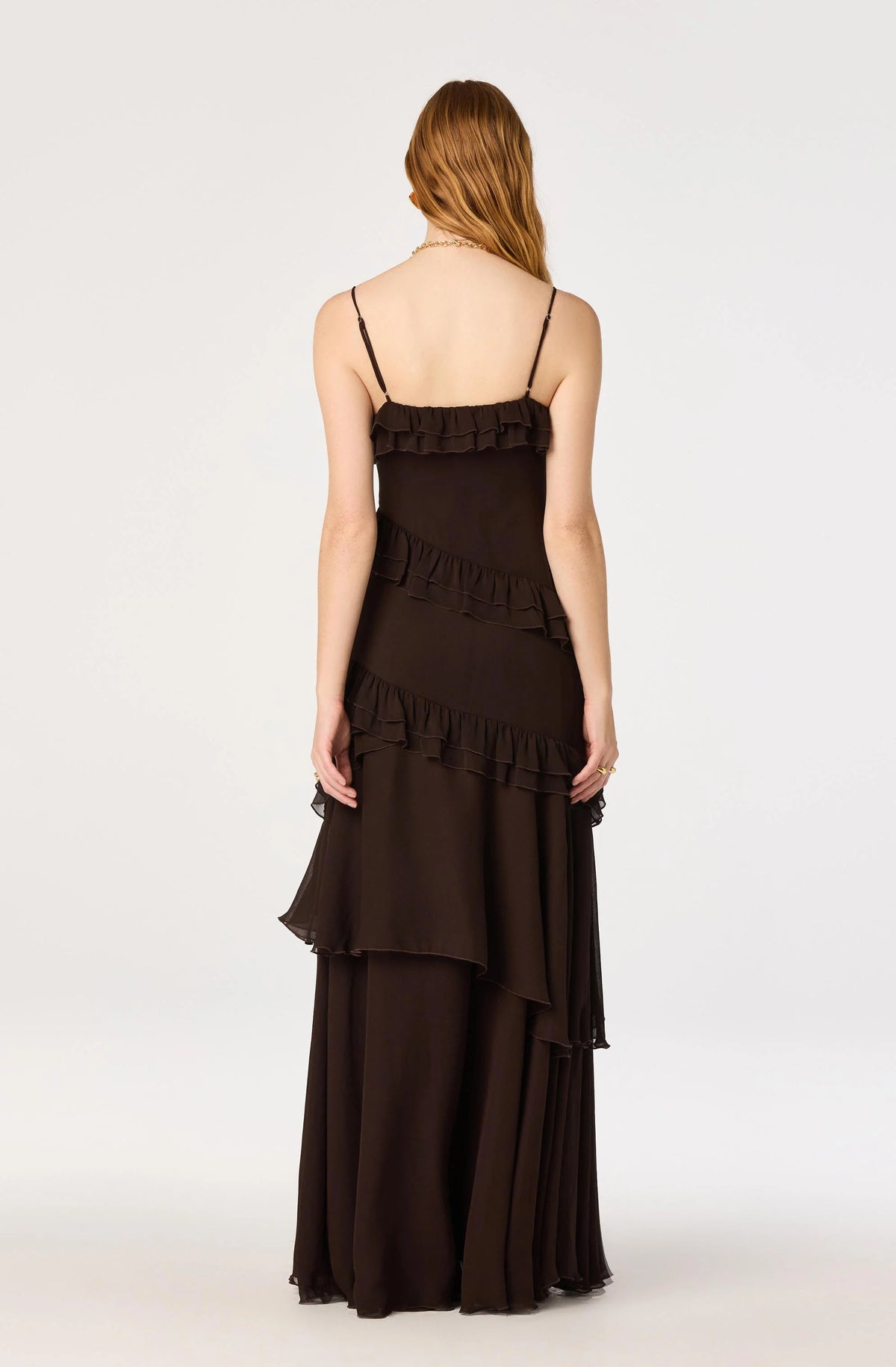 Journee Tiered Maxi Dress