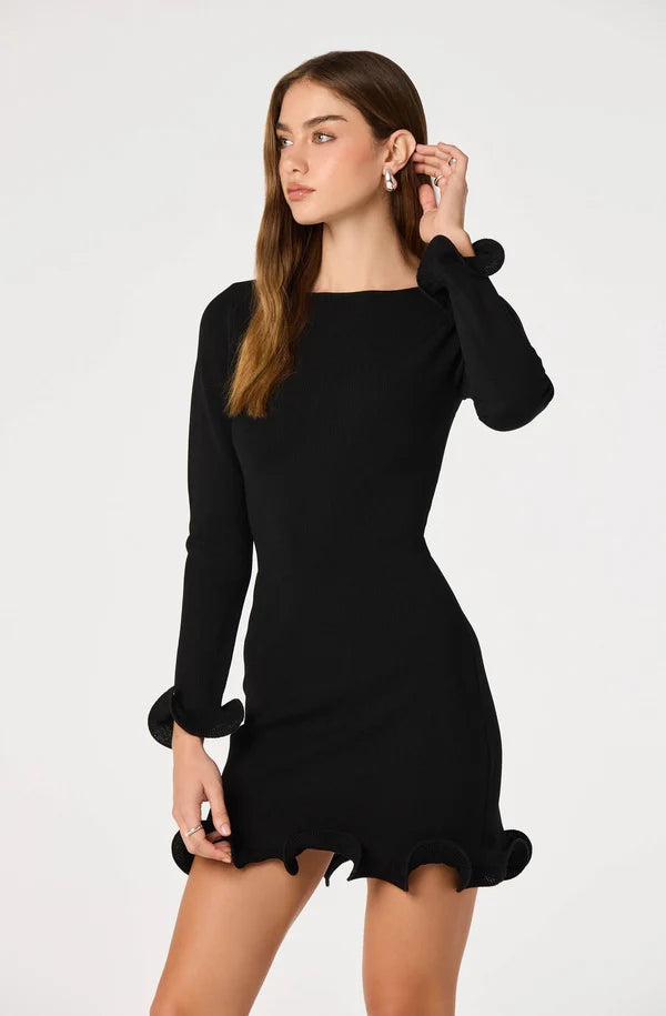 Aleah Ribbed Mini Dress
