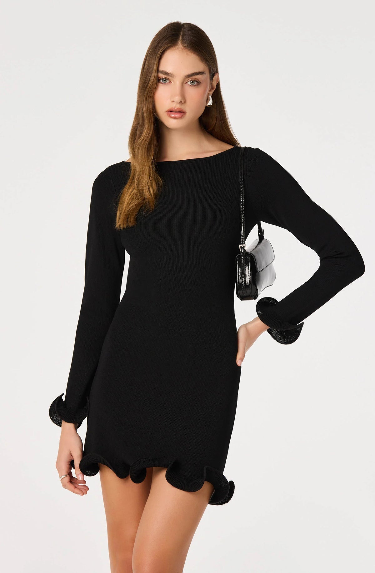 Aleah Ribbed Mini Dress