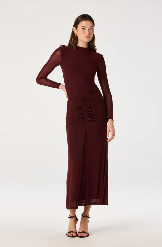 Romy Mesh Maxi Dress