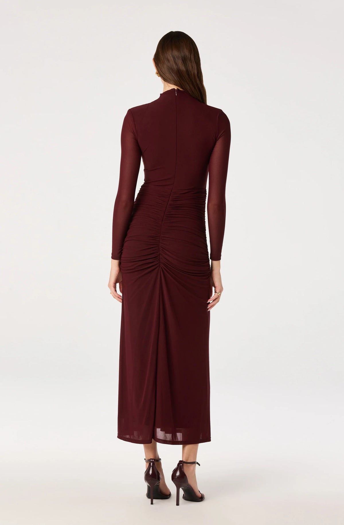 Romy Mesh Maxi Dress