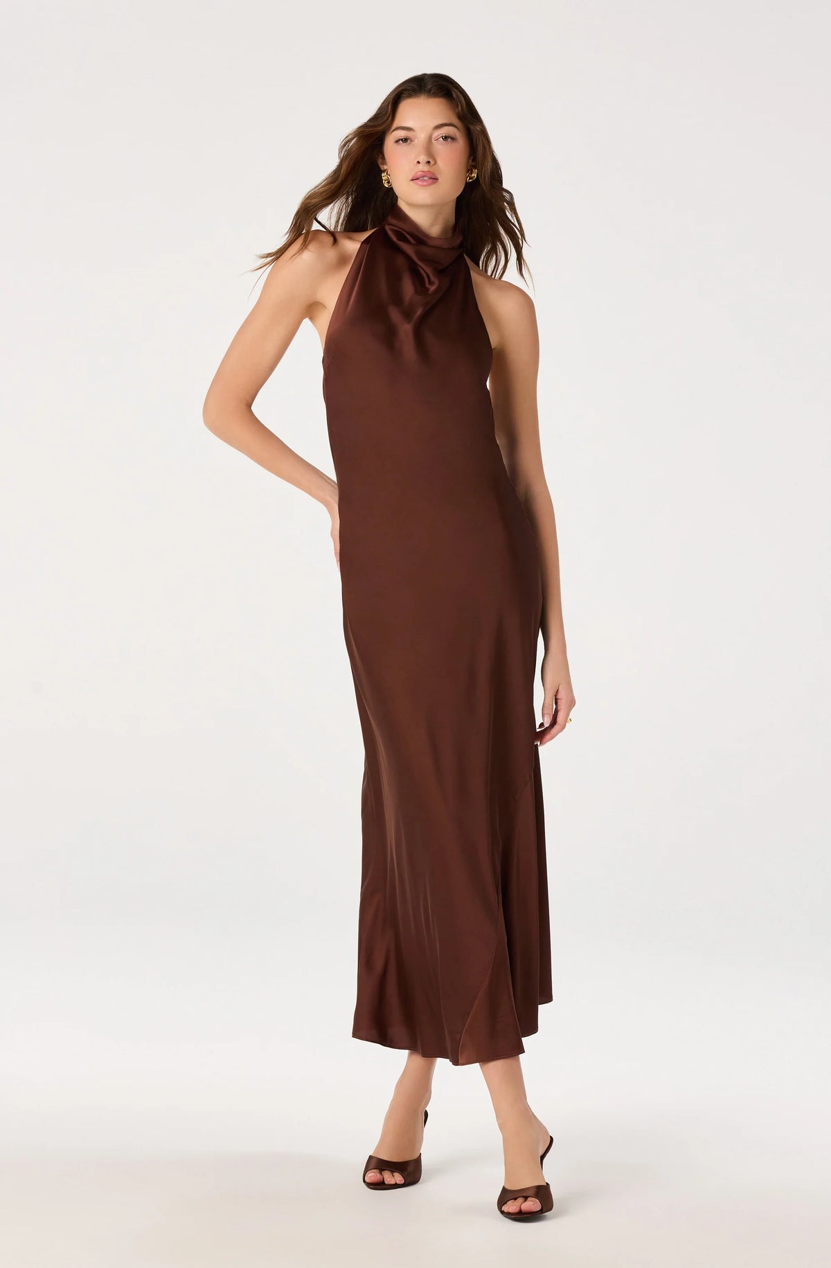 Mackenzi Halter Maxi Dress