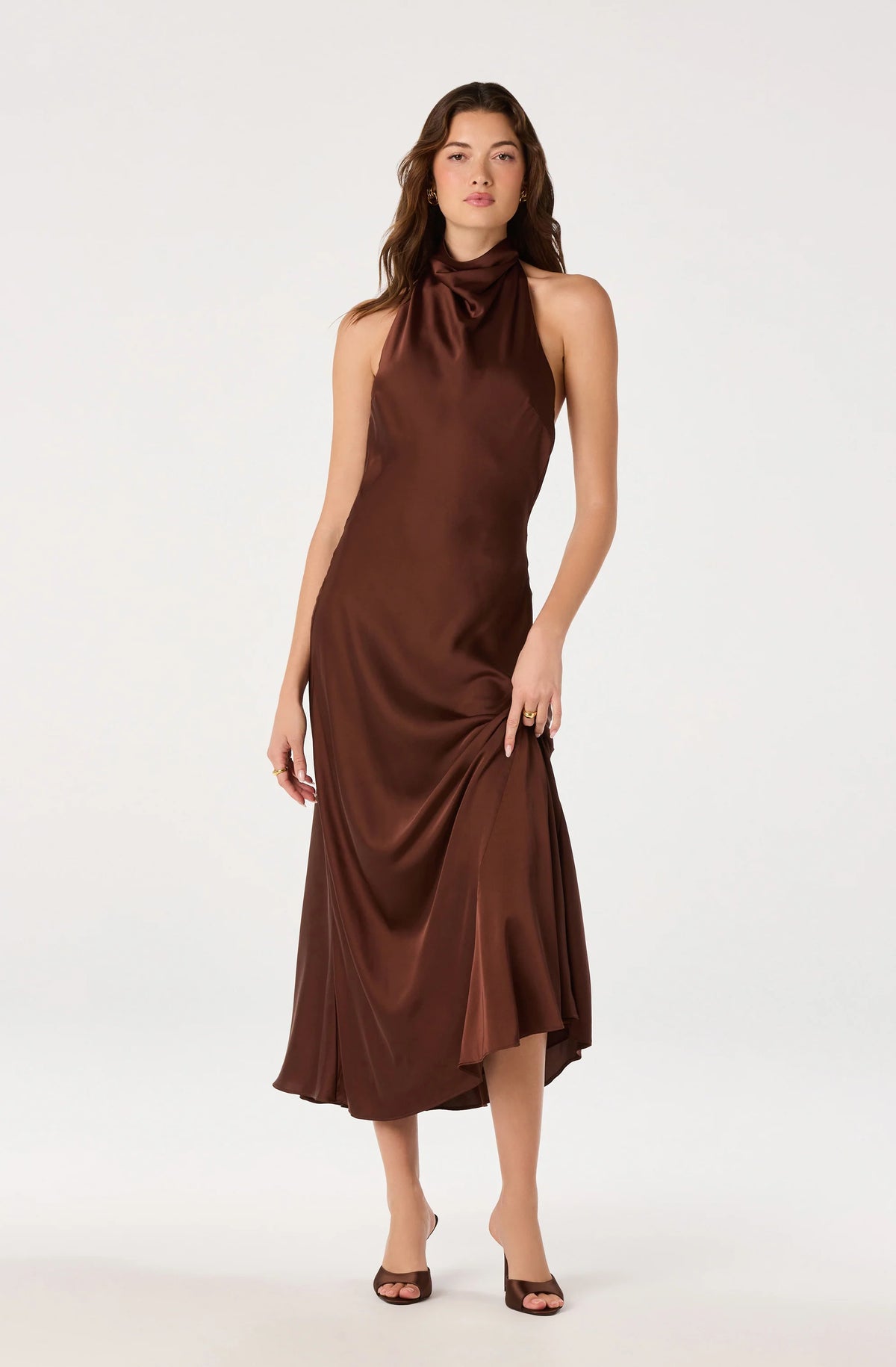 Mackenzi Halter Maxi Dress