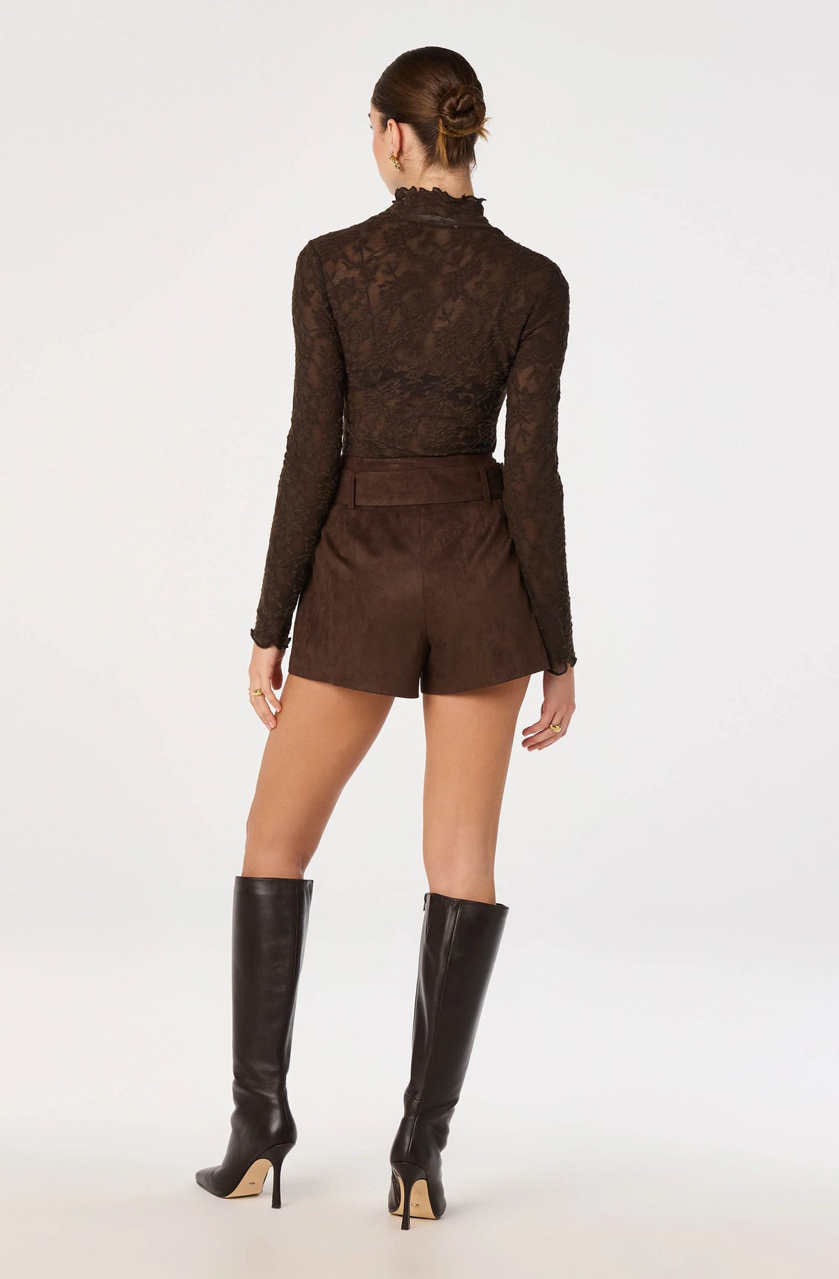 Rain Faux Suede Shorts