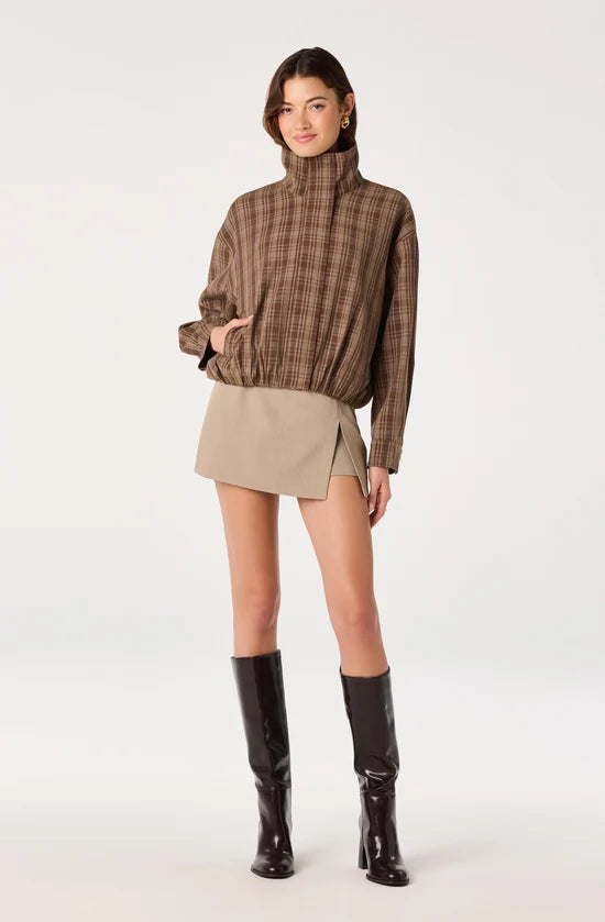 Tessa Slit-Front Mini Skort