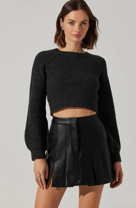 Eila Bow Back Sweater