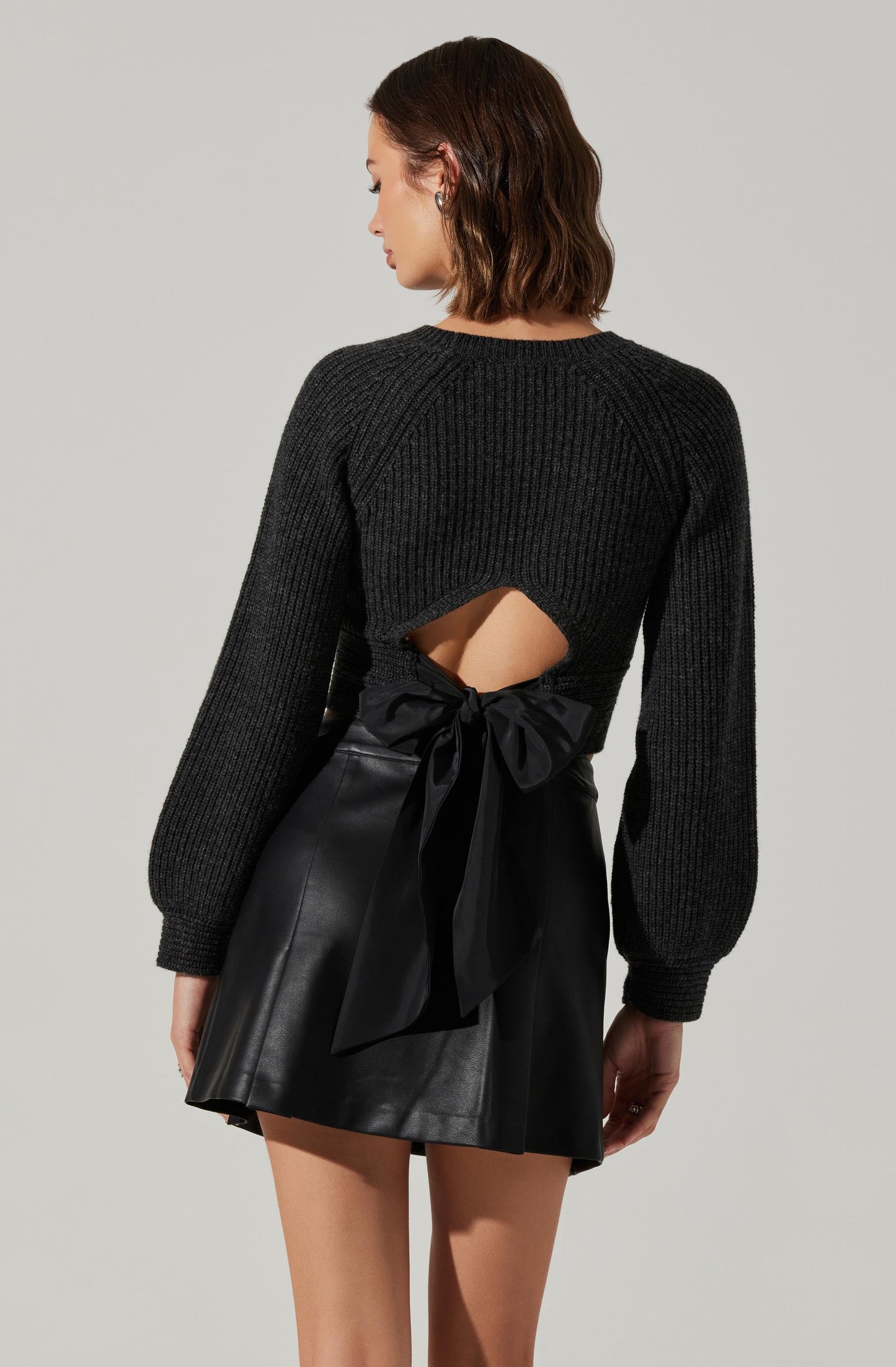 Eila Bow Back Sweater