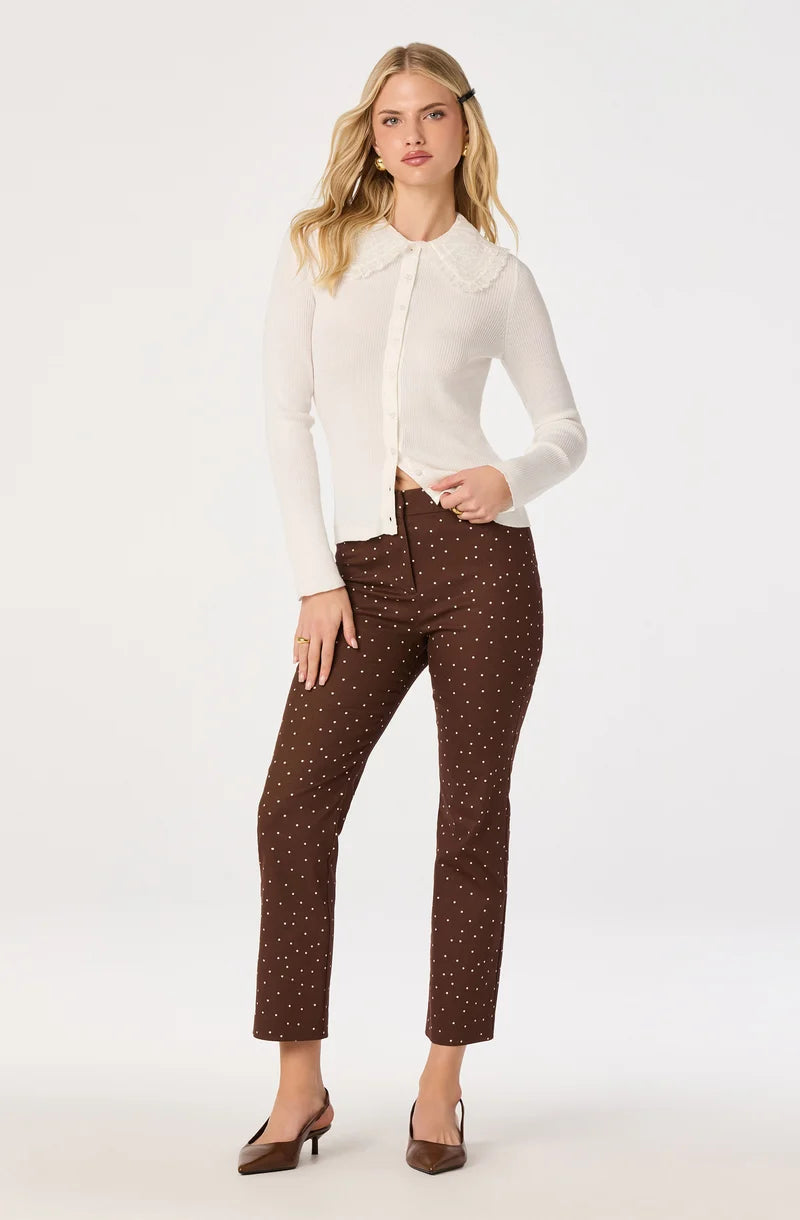 Sonya Lace Collar Cardigan