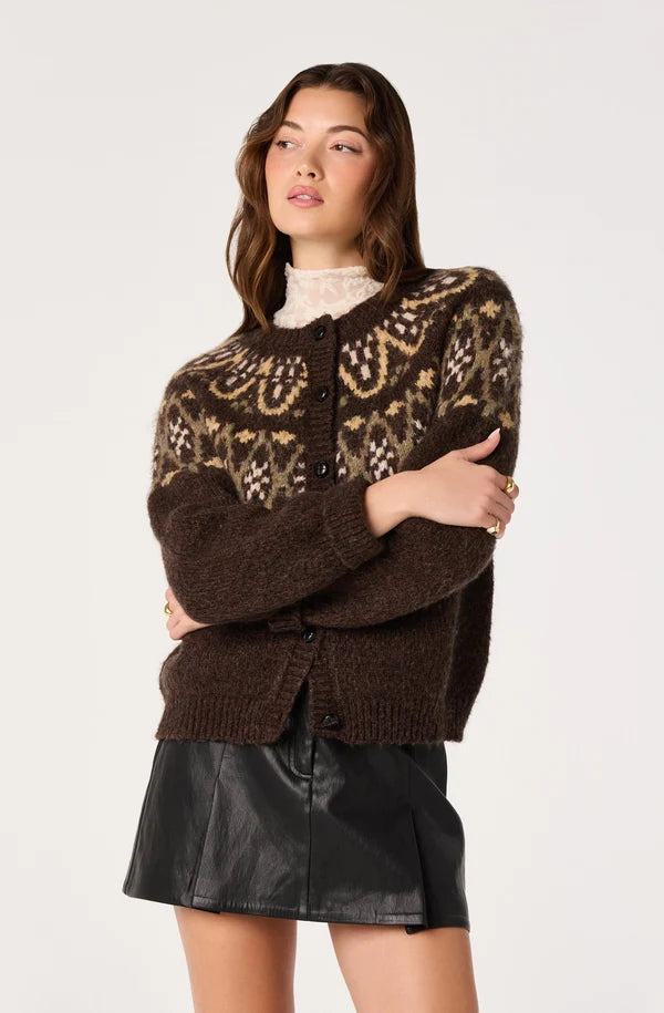 Irene Fair Isle Cardigan