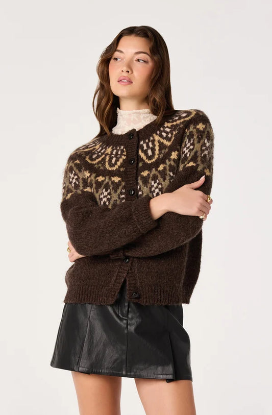 Irene Fair Isle Cardigan