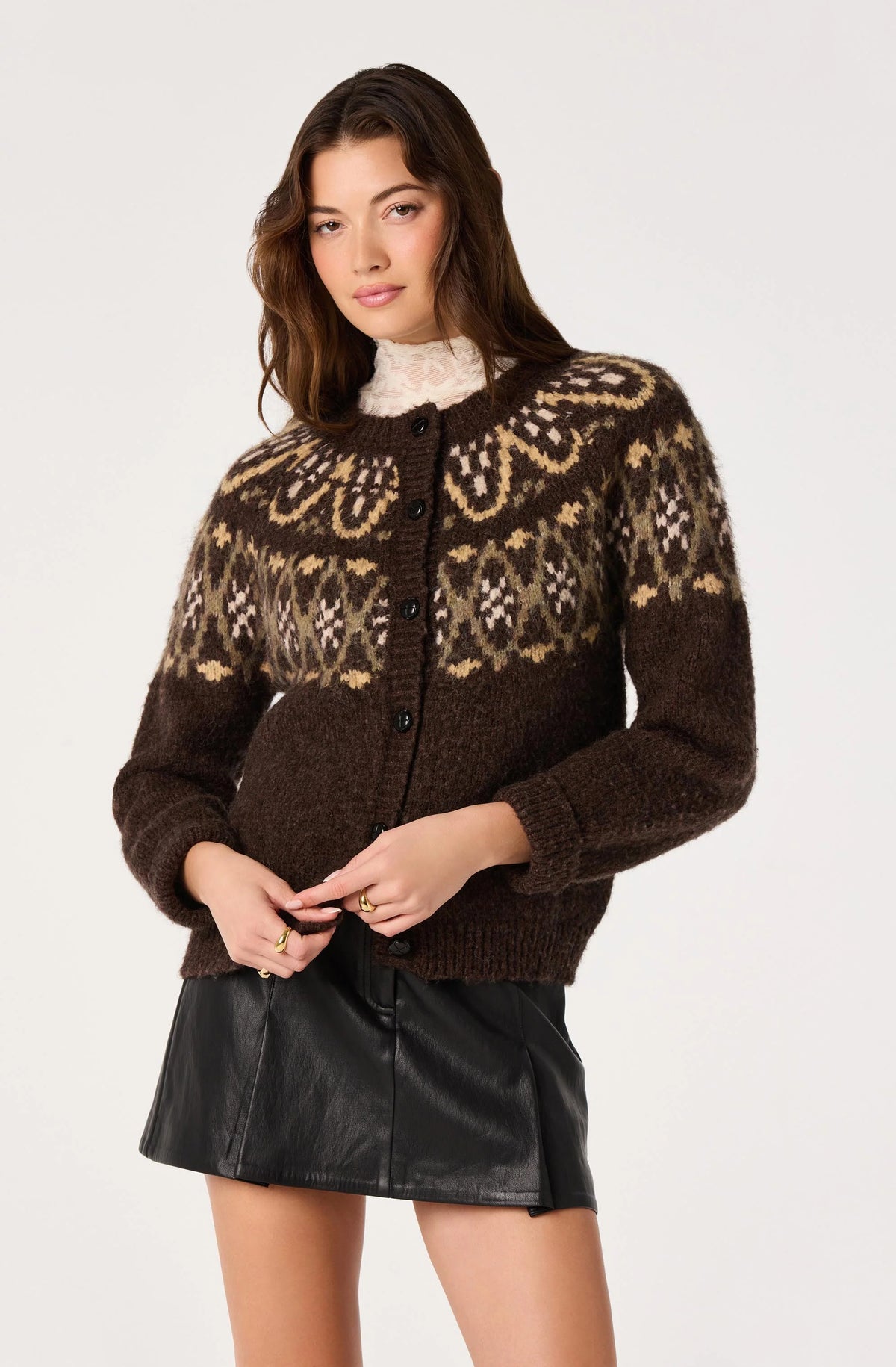 Irene Fair Isle Cardigan