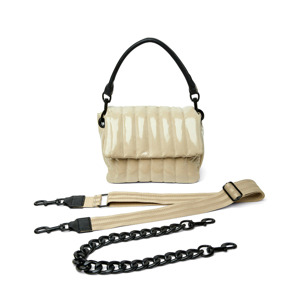 Bar Bag- Blonde Patent