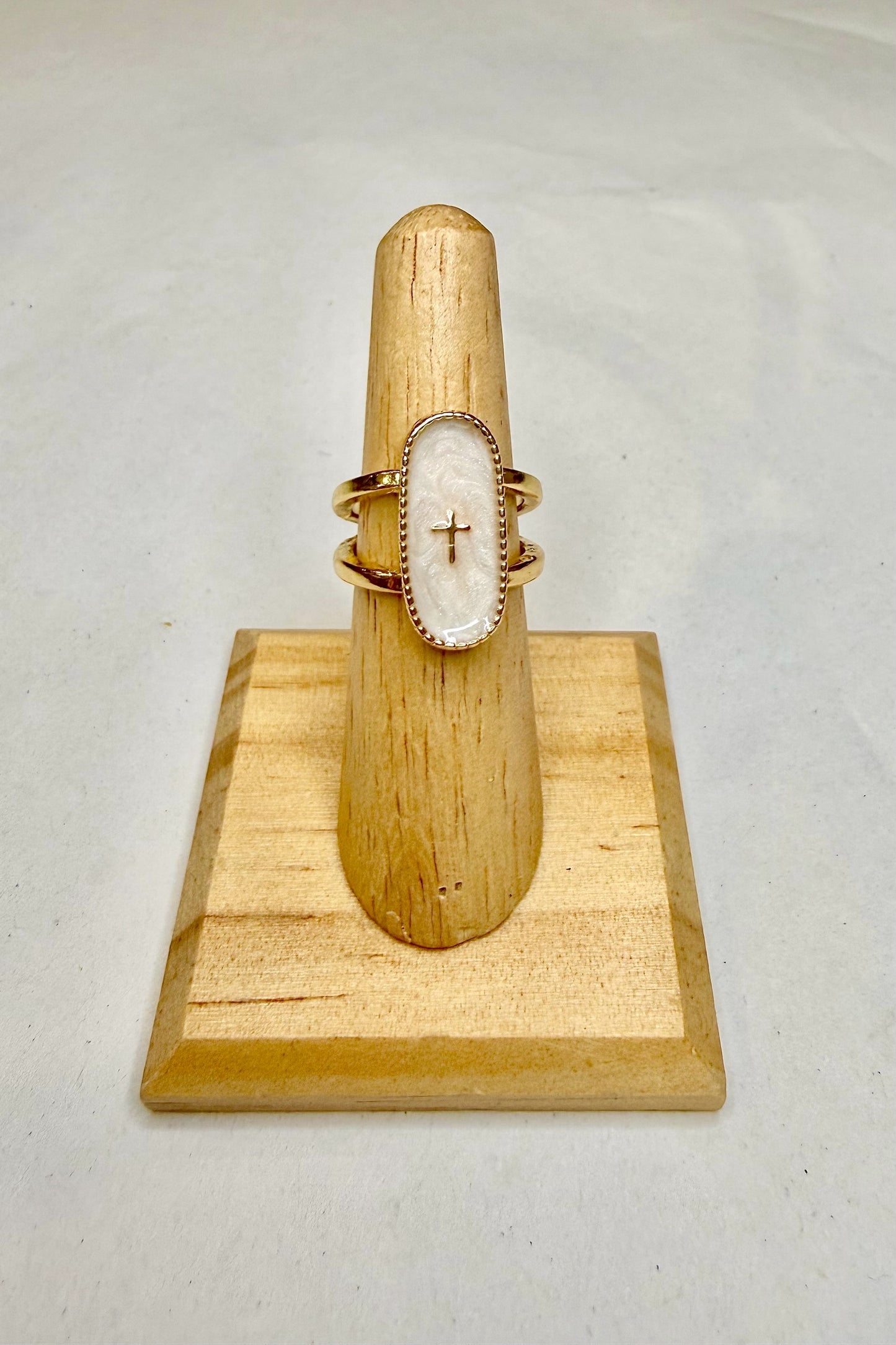 Heirloom Cross Ring