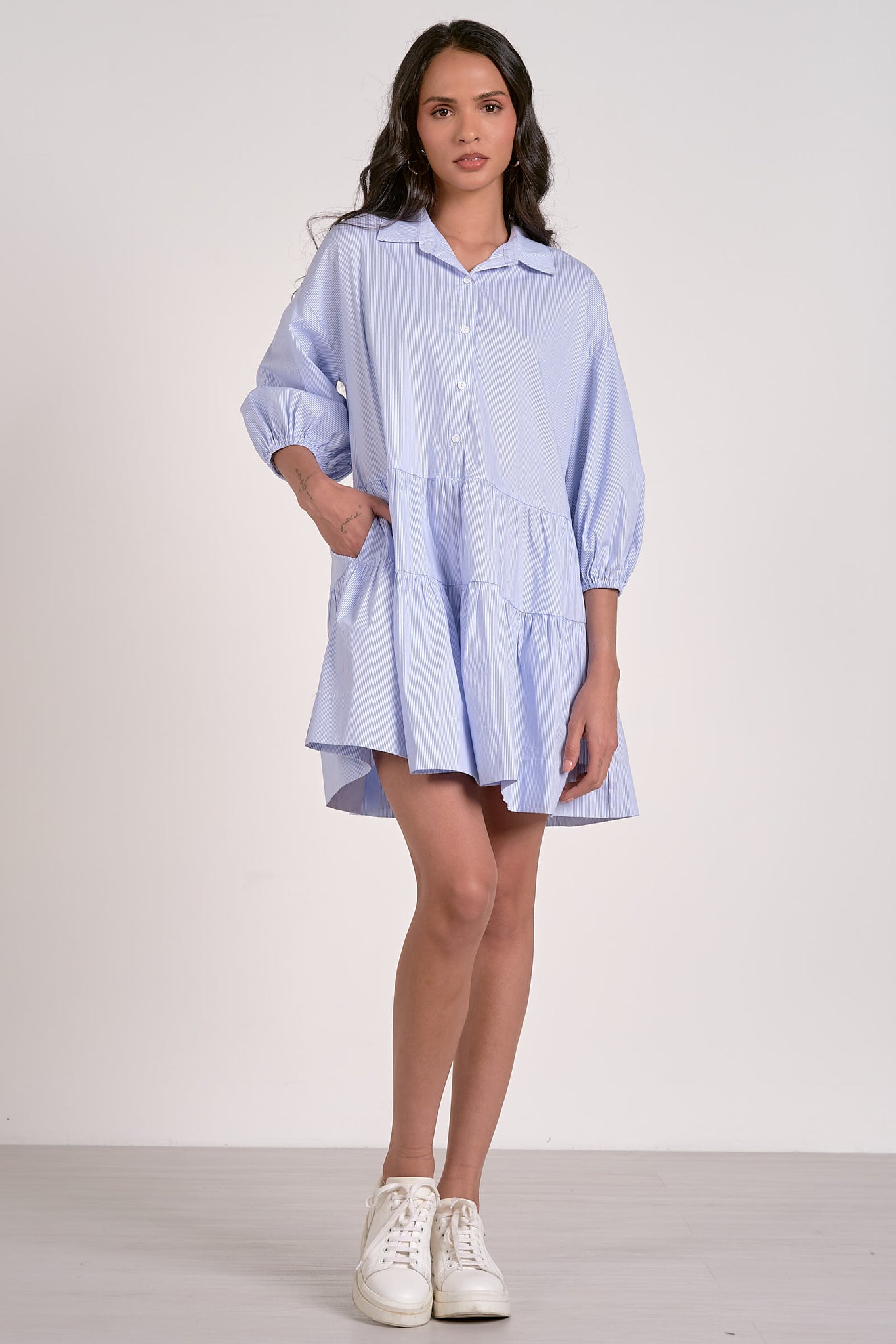 Chia Stripe Dress