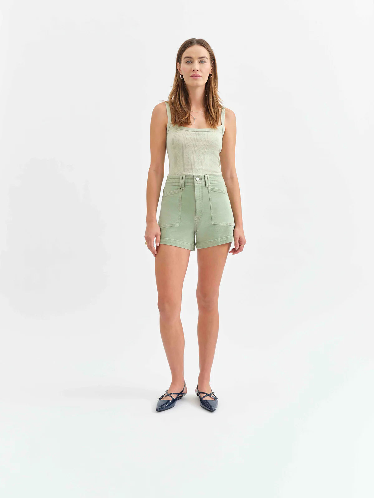 Valley Girl Patch Pocket Short