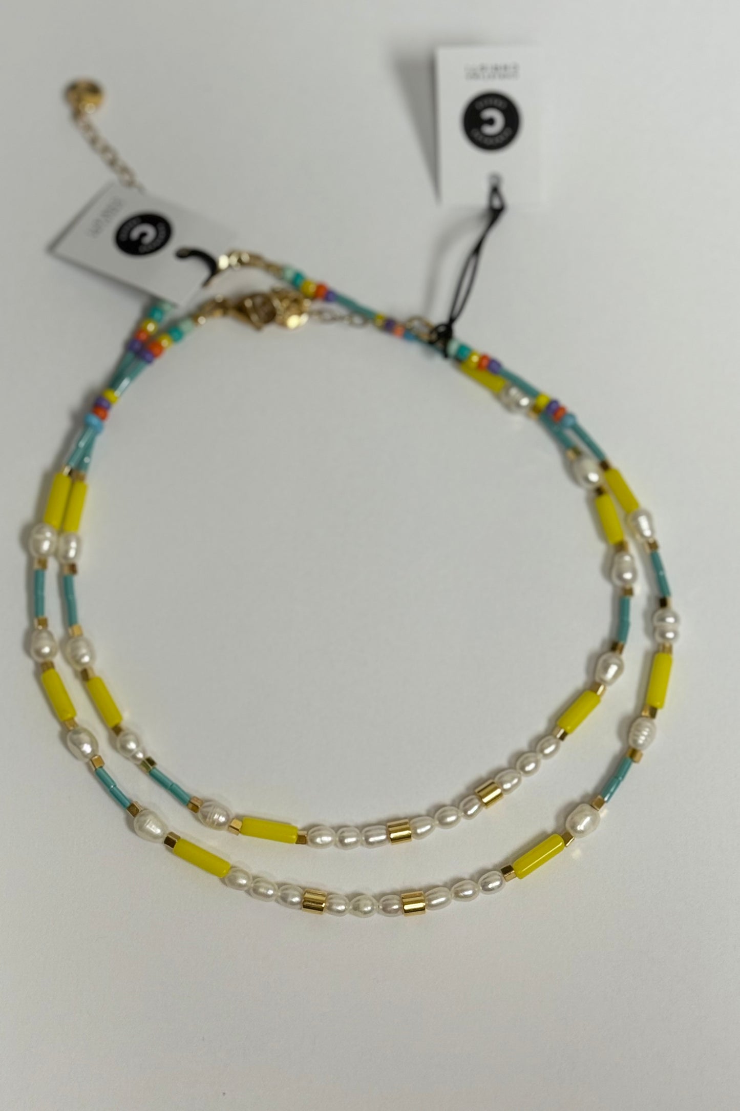 Sunny Pearl Beaded Necklace